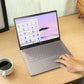 ASUS Chromebook CM34 - 35.6 cm (14") - Touchscreen - AMD Ryzen™ 5 7520C - 8 GB LPDDR5-SDRAM - 256 GB SSD - Wi-Fi 6 - ChromeOS - Grey