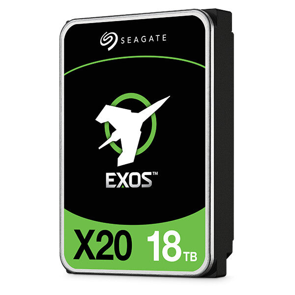 Seagate Enterprise Exos X20 - 7.2K RPM Serial ATA III 3.5" HDD - 18 TB
