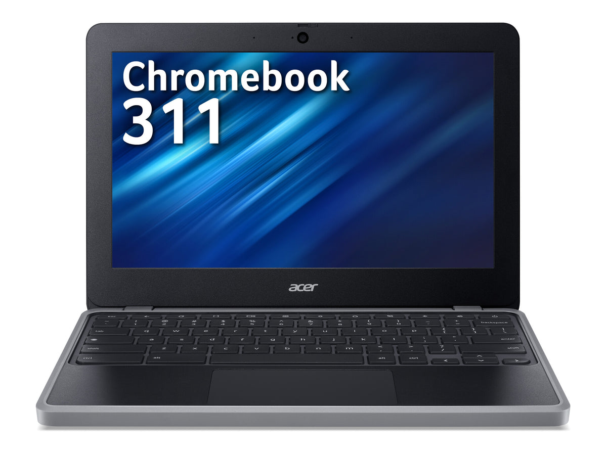 Acer Chromebook 311 - 29.5 cm (11.6") - Kompanio 528 - 4 GB LPDDR4x-SDRAM - 64 GB eMMC - Wi-Fi 6 - ChromeOS - Black