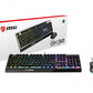 MSI VIGOR GK30 COMBO -  MEMchanical RGB Gaming Keyboard (QWERTZ German) + Clutch GM11 Optical Gaming Mouse - 5,000 DPI