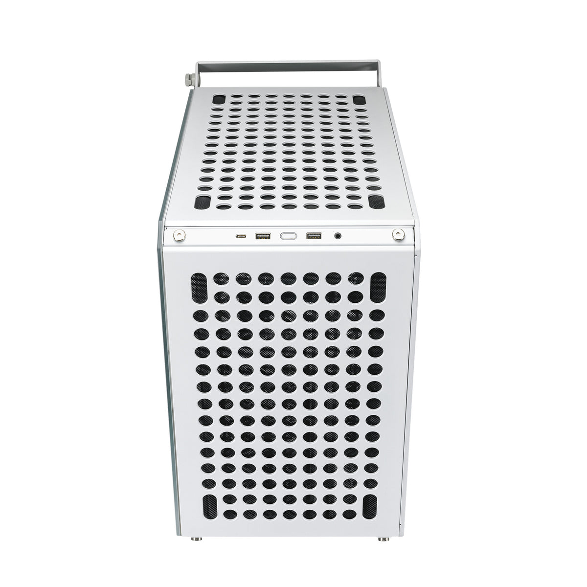Cooler Master QUBE 500 Flatpack - ATX Mid Tower Case in White