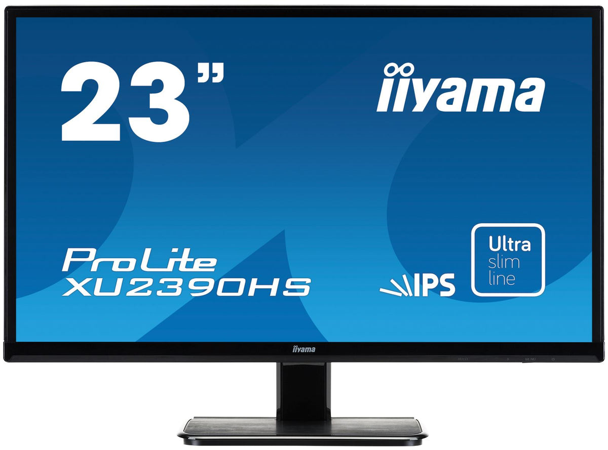 iiyama ProLite XU2390HS 58.4 cm (23&quot;) 1920 x 1080 pixels Full HD LED Black Monitor