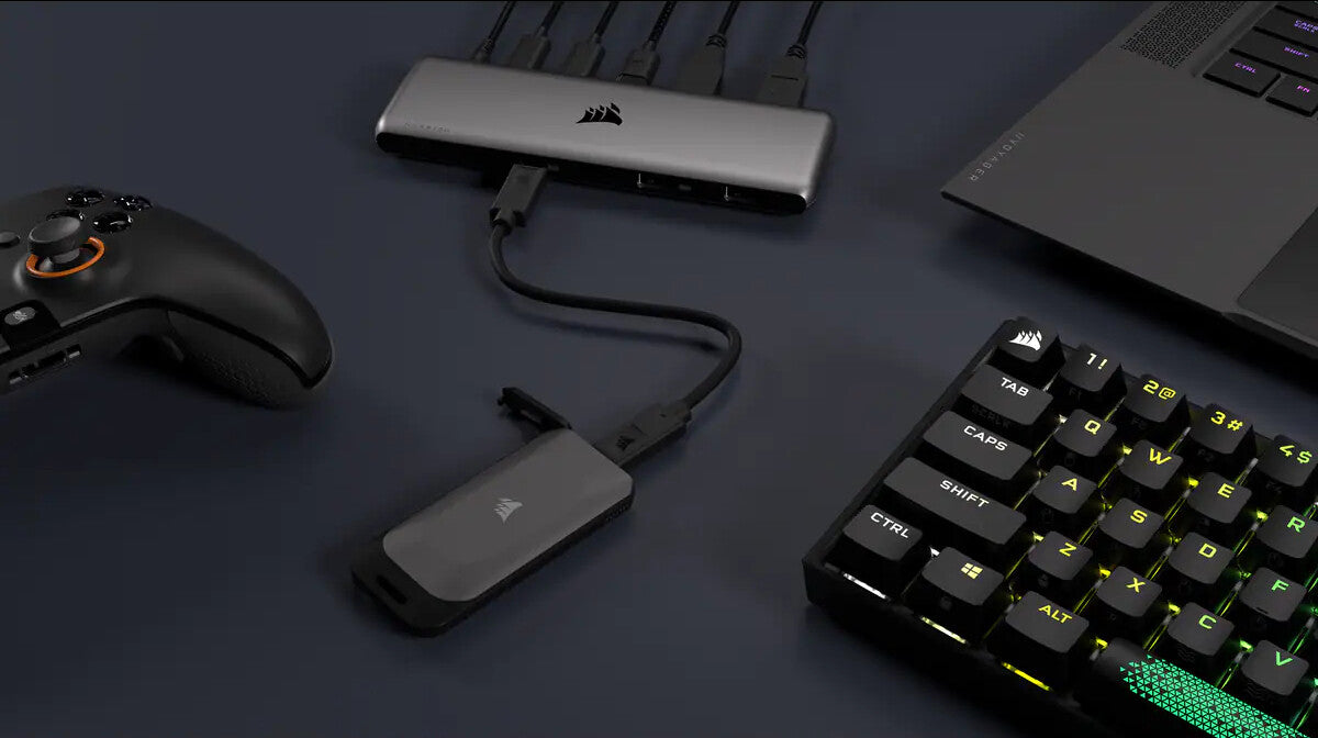 Corsair EX100U - USB Type-C External SSD - 1 TB