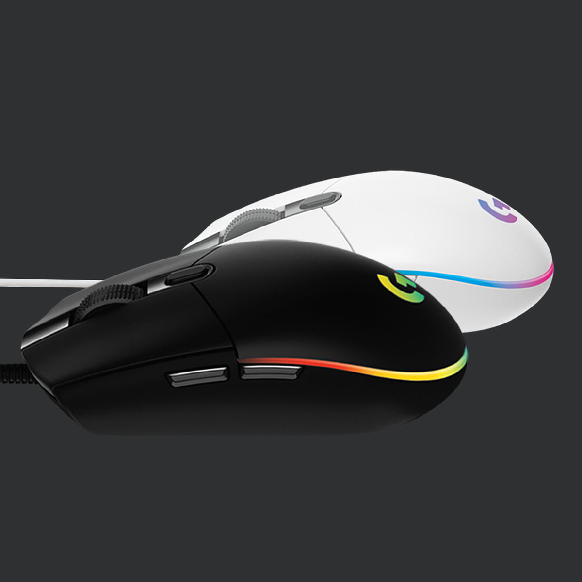 Logitech G - G203 LIGHTSYNC Gaming Mouse in Black - 8,000 DPI