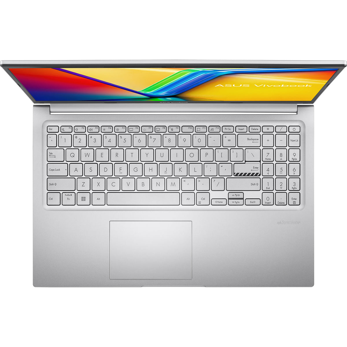 ASUS VivoBook 15 Laptop - 39.6 cm (15.6") - AMD Ryzen™ 7 7730U - 16 GB DDR4-SDRAM - 512 GB SSD - Wi-Fi 6E - Windows 11 Home - Silver