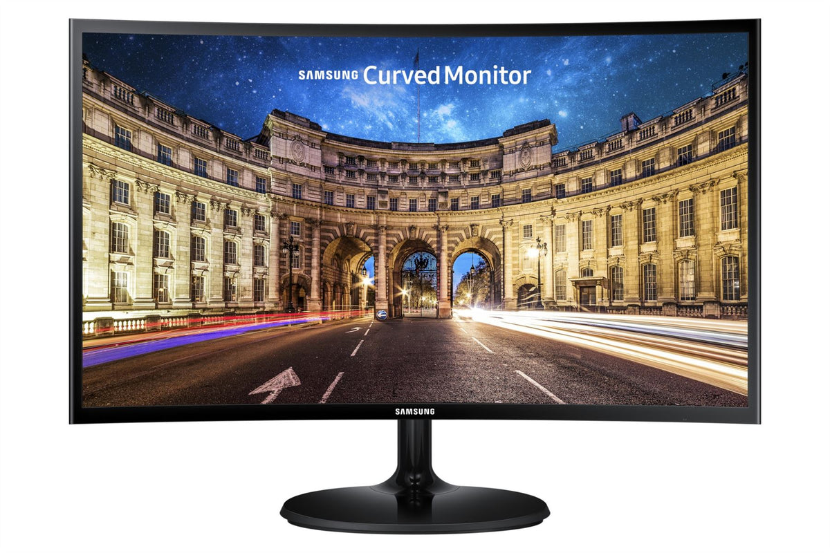 Samsung C27F390FHU 68.6 cm (27&quot;) 1920 x 1080 pixels Full HD LCD Black Monitor