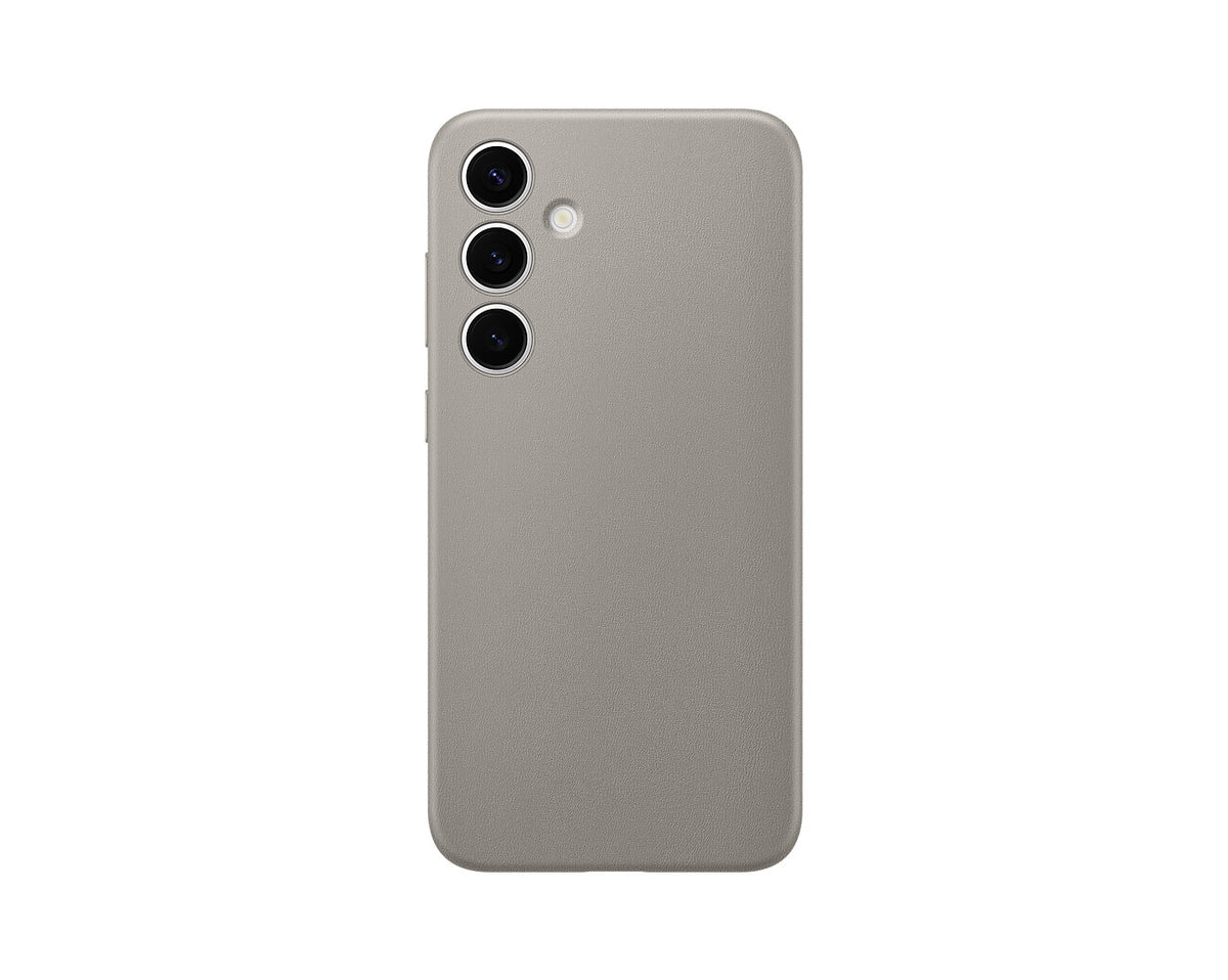 Samsung Vegan Leather Case for Galaxy S24+ in Taupe