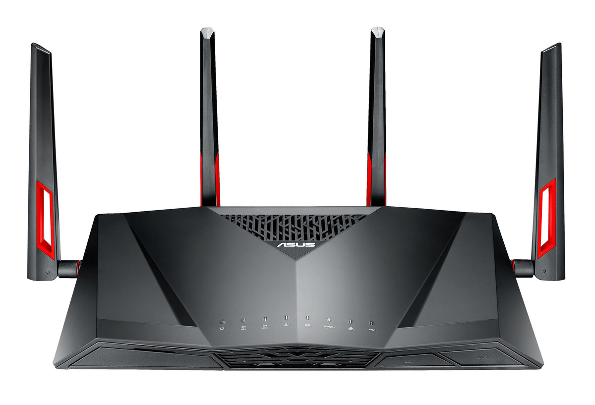 ASUS DSL-AC88U - Gigabit Ethernet Dual-band (2.4 GHz / 5 GHz) wireless router in Black