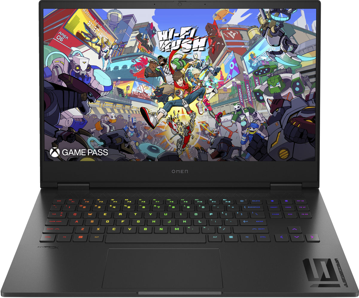 HP OMEN 16 Laptop - 40.9 cm (16.1&quot;) - Intel® Core™ i9-14900HX - 32 GB DDR5-SDRAM - 1 TB SSD - NVIDIA GeForce RTX 4080 - Wi-Fi 7 - Windows 11 Home - Black