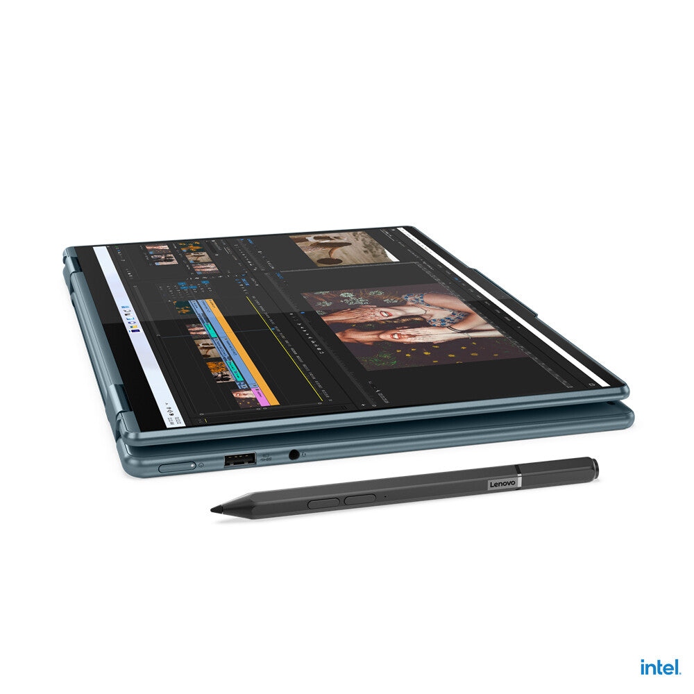 Lenovo Yoga 7 14IAL7 Hybrid (2-in-1) - 35.6 cm (14") - Touchscreen - Intel® Core™ i5-1235U - 8 GB LPDDR5-SDRAM - 512 GB SSD - Wi-Fi 6E - Windows 11 Home - Blue