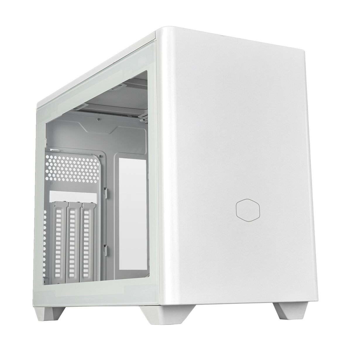Cooler Master MasterBox NR200P V2 - Mini ITX Desktop Case in White