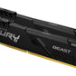 Kingston Technology FURY Beast Black - 16 GB 2 x 8 GB 3200MT/s DDR4 memory module