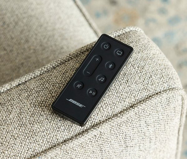 Bose Smart Soundbar 600 with Dolby Atmos, Wi-Fi, Bluetooth &amp; Voice Recognition and Control in Black