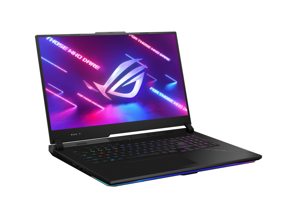 ASUS ROG Strix SCAR 17 Laptop - 43.9 cm (17.3") - AMD Ryzen™ 9 7945HX - 32 GB DDR5-SDRAM - 1 TB SSD - NVIDIA GeForce RTX 4080 - Wi-Fi 6E - Windows 11 Home - Black