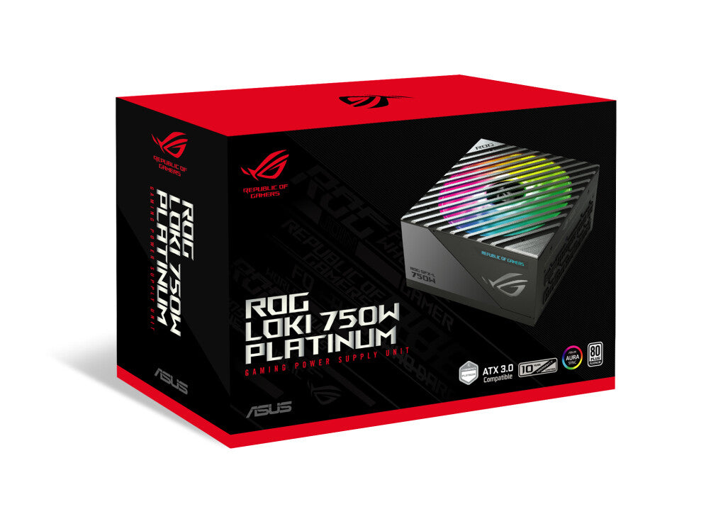 ASUS ROG Loki SFX-L - 750W 80+ Platinum II Fully Modular Power Supply Unit