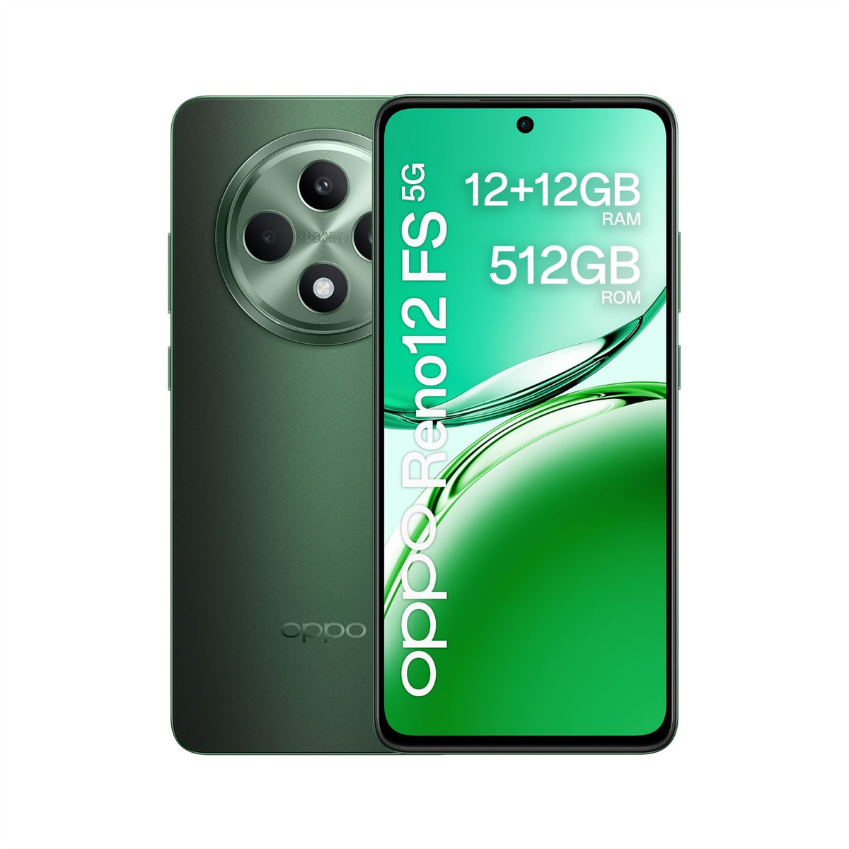 OPPO Reno 12 FS (5G) - 512GB + 12GB - Green