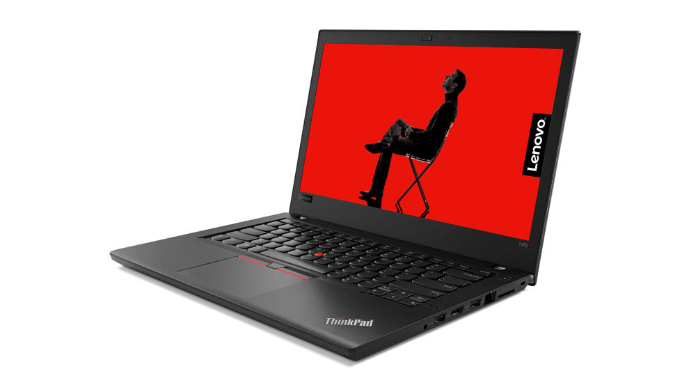 T1A Lenovo ThinkPad T480 Laptop - 35.6 cm (14") - Intel® Core™ i5-8350U - 16 GB DDR4-SDRAM - 512 GB SSD - Wi-Fi 5 - Windows 10 Pro - Black / Silver - Refurbished