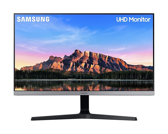 Samsung U28R550UQR 71.1 cm (28&quot;) 3840 x 2160 pixels 4K Ultra HD LED Blue, Grey Monitor