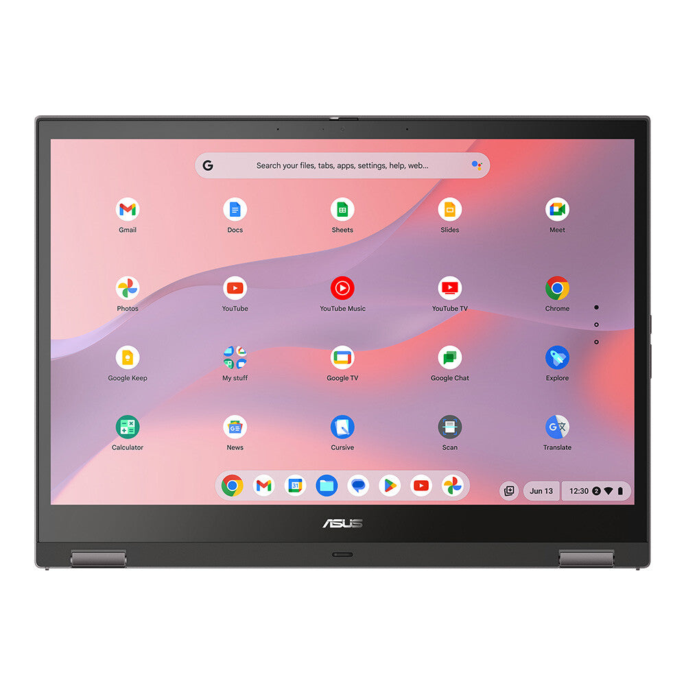 ASUS Chromebook CX34 Flip - 35.6 cm (14") - Touchscreen - Intel® Core™ i7-1255U - 8 GB LPDDR4x-SDRAM - 512 GB SSD - Wi-Fi 6E - ChromeOS - Grey