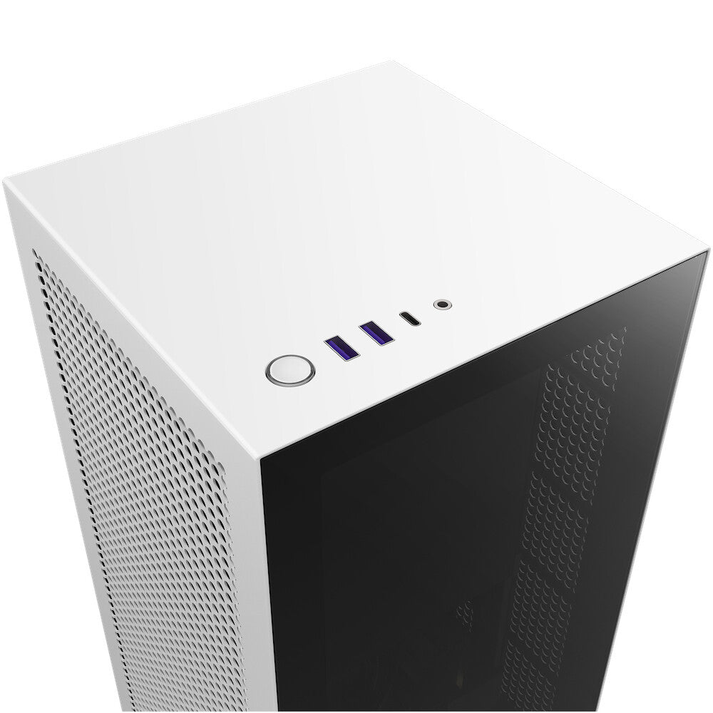 NZXT H1 - Compact Mini ITX Case in White - 750 W PSU Included