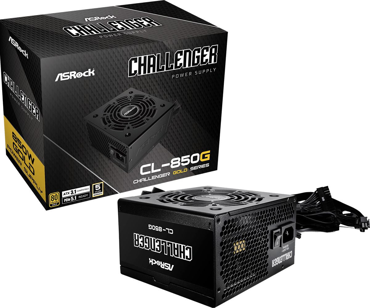Asrock Challenger CL-850G power supply unit 850 W 20+4 pin ATX ATX Black