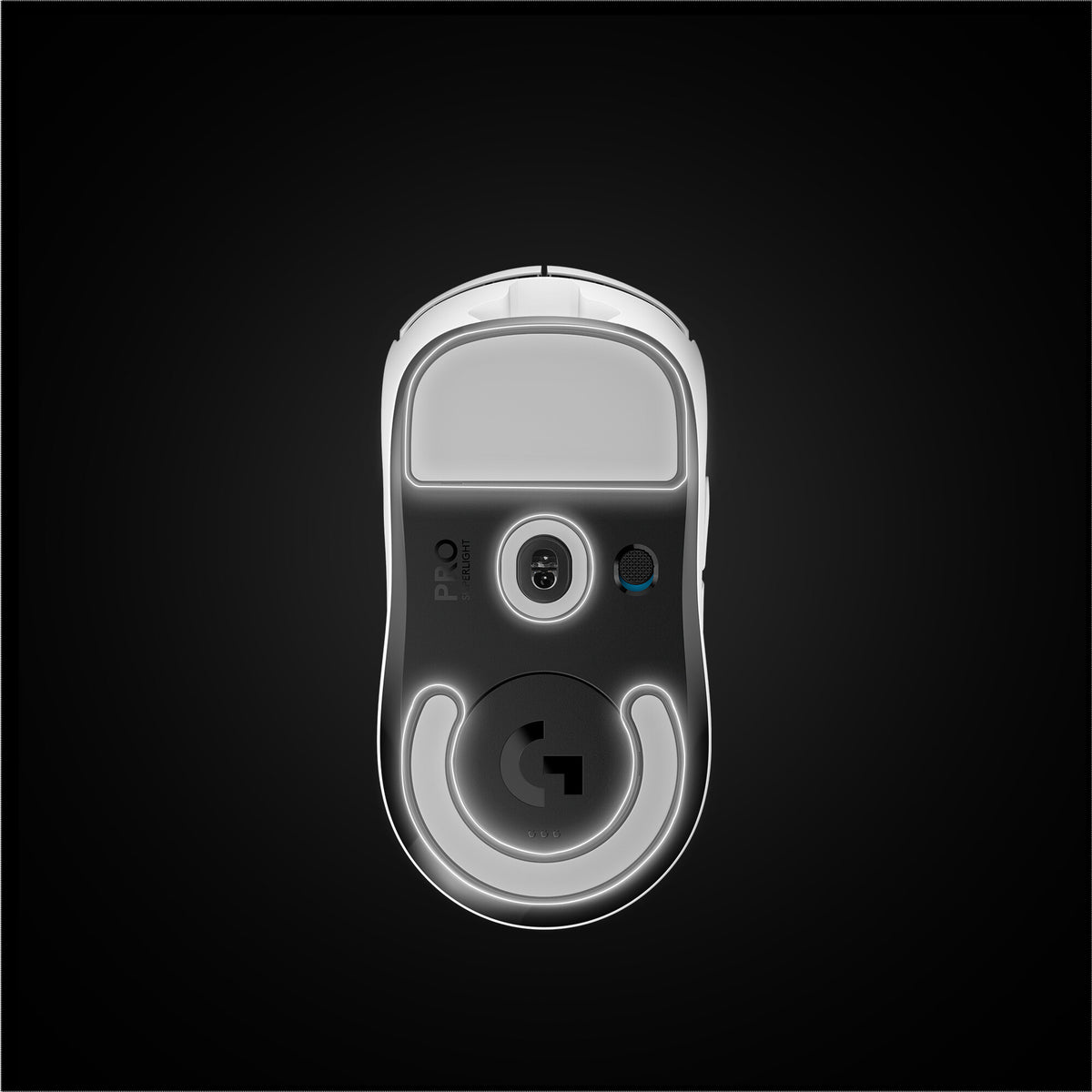 Logitech G PRO X SUPERLIGHT Wireless Gaming Mouse in White - 25,600 DPI