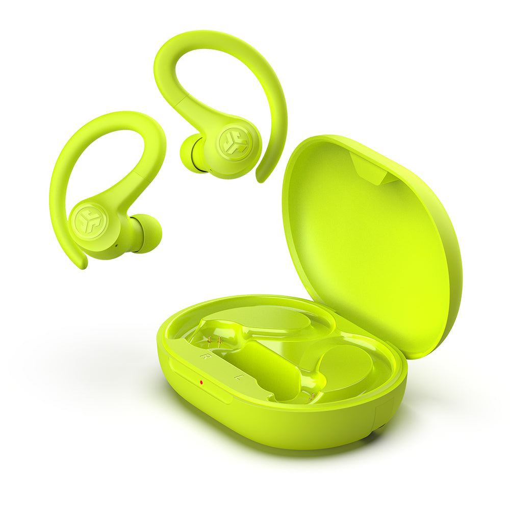 JLab Go Air Sport Headphones Wireless In-ear Music Bluetooth Yellow