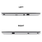 ASUS Chromebook CX1 - 35.6 cm (14") - Intel® Celeron® N4500 - 4 GB LPDDR4x-SDRAM - 128 GB eMMC - Wi-Fi 6 - ChromeOS - Silver