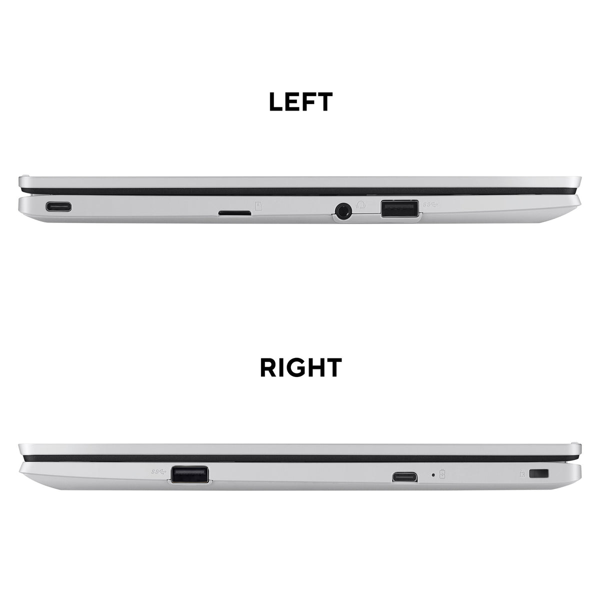 ASUS Chromebook CX1 - 35.6 cm (14") - Intel® Celeron® N4500 - 4 GB LPDDR4x-SDRAM - 128 GB eMMC - Wi-Fi 6 - ChromeOS - Silver