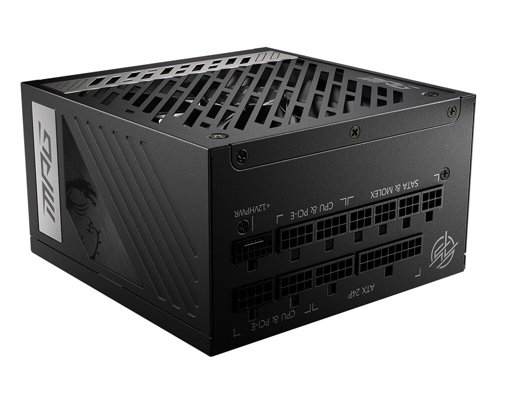 MSI MPG A1000G PCIE5 - 1000W 80+ Gold Fully Modular Power Supply Unit