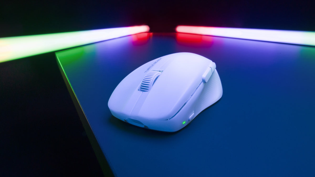 Turtle Beach Pure Air - Ultra-Light RGB Wireless Gaming Mouse in White - 26,000 DPI