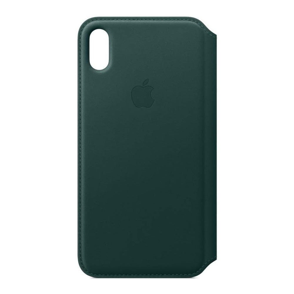 Apple iPhone XS Max Leather Folio Case - Forest Green