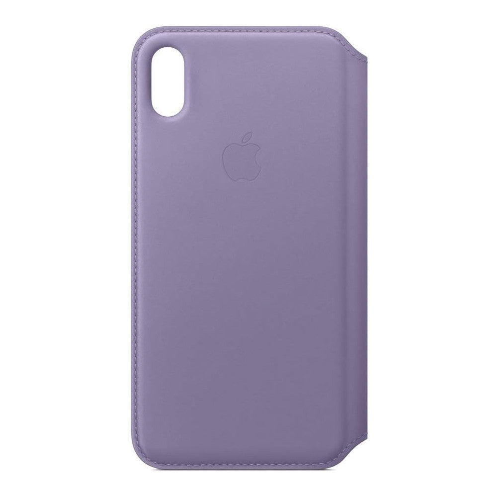 Apple iPhone XS Max Leather Folio Case Lilac Clove Technology