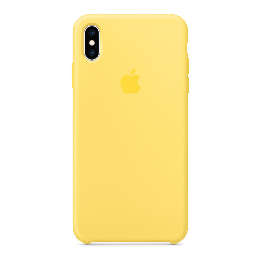 Apple iPhone XS Max Silicone Case - Canary Yellow