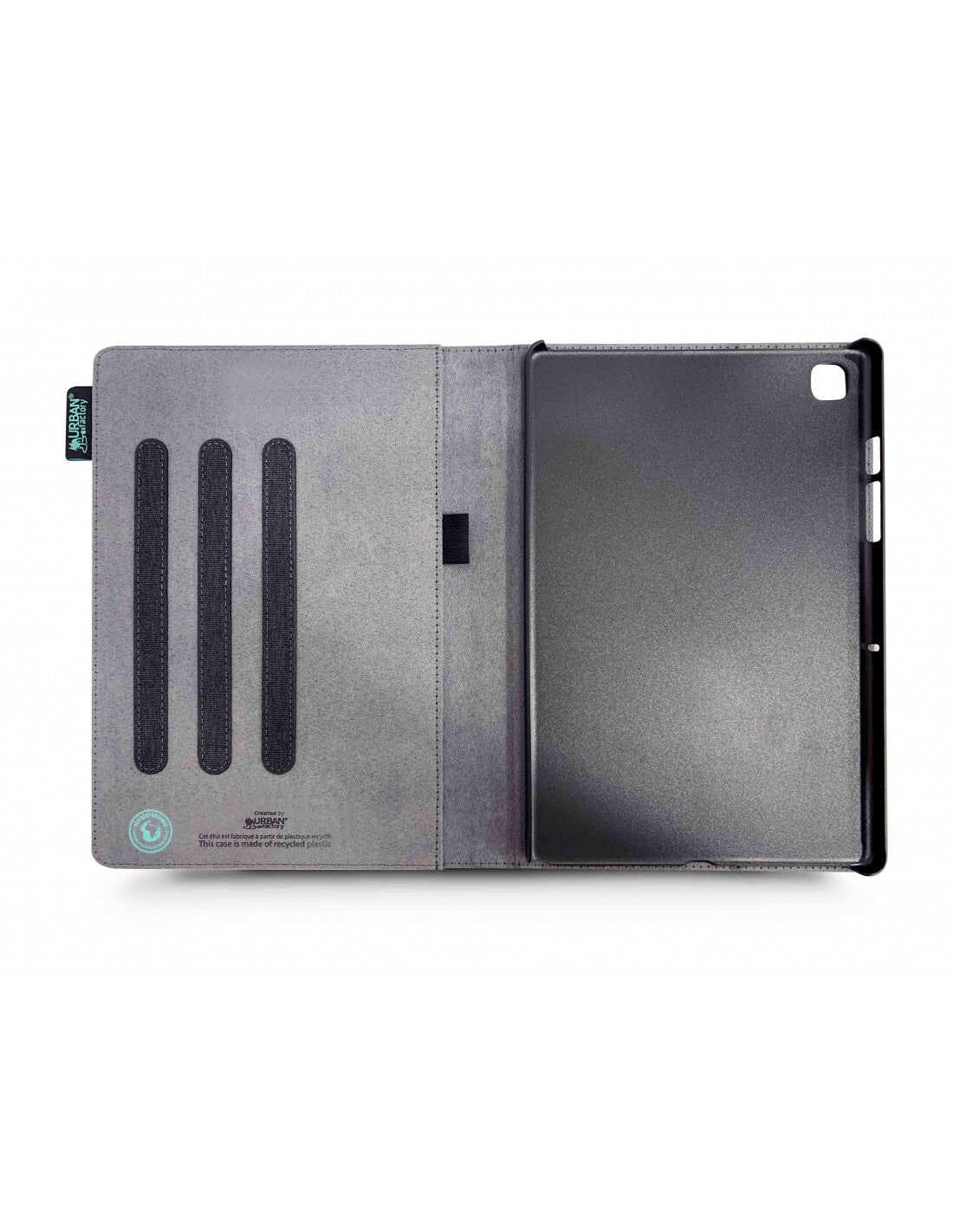 Urban Factory GREENEE Eco Flip Tablet Case for Galaxy Tab A7 in Grey