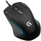 Logitech G - G300S Optical Gaming Mouse in Black / Blue - 2,500 DPI