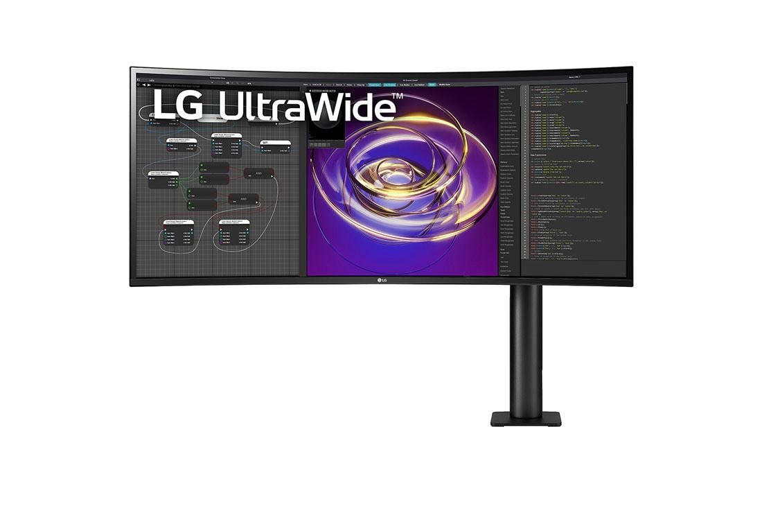 LG 34WP88CN-B 86.4 cm (34&quot;) 3440 x 1440 pixels UltraWide Quad HD Black Monitor