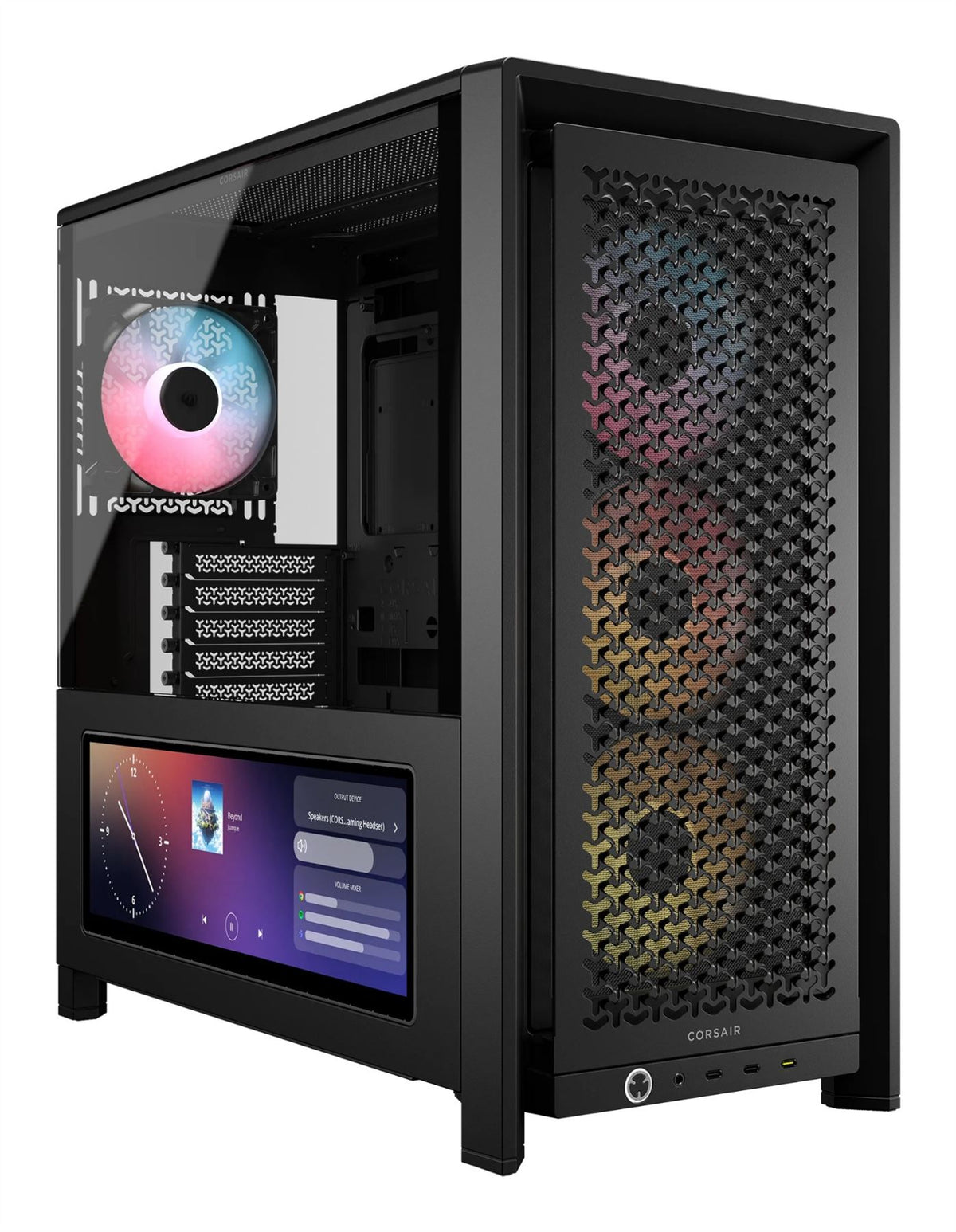 Corsair FRAME 4000D LCD RS ARGB Midi Tower Black