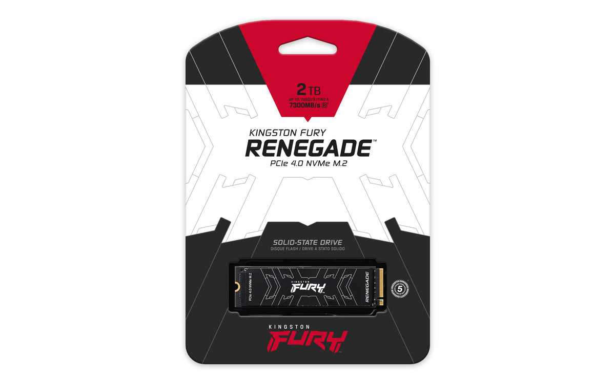 Kingston Technology FURY RENEGADE M.2 2280 NVMe SSD - 2 TB