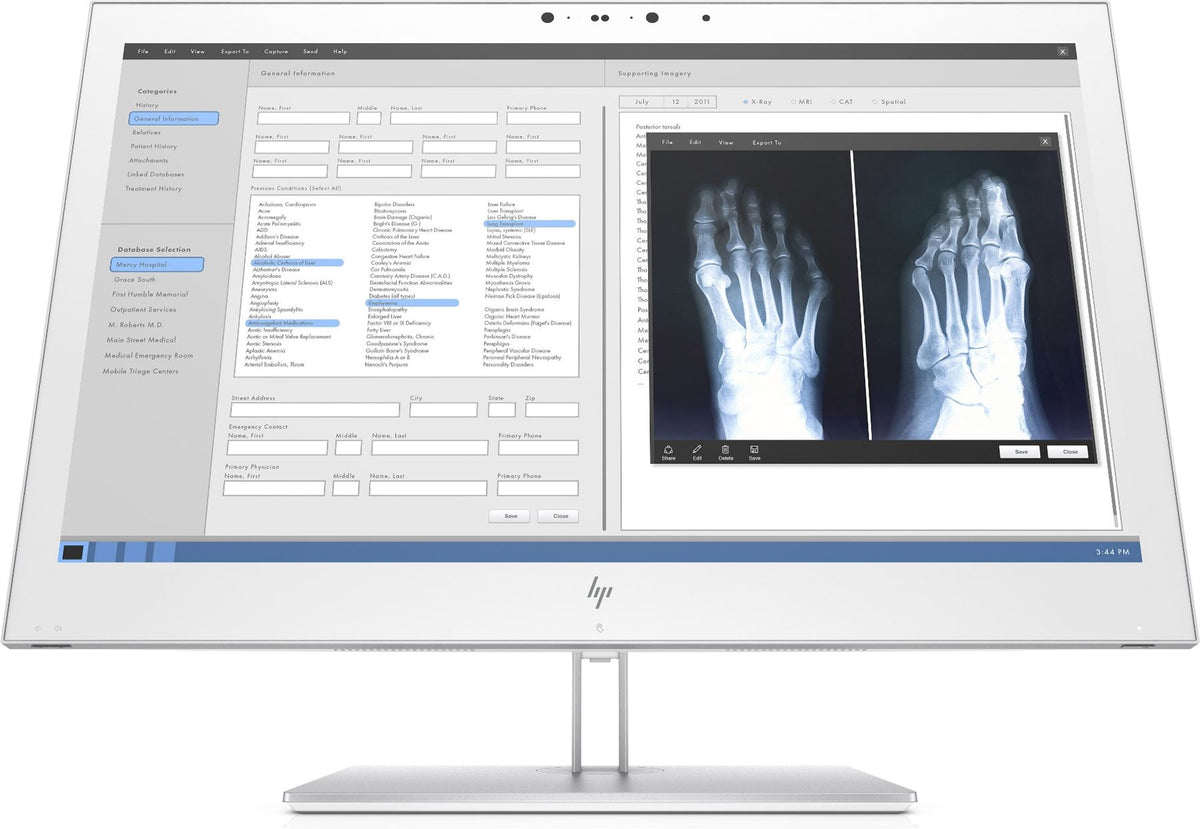 HP Healthcare Edition HC270cr 68.6 cm (27") 2560 x 1440 pixels Quad HD LED White Monitor