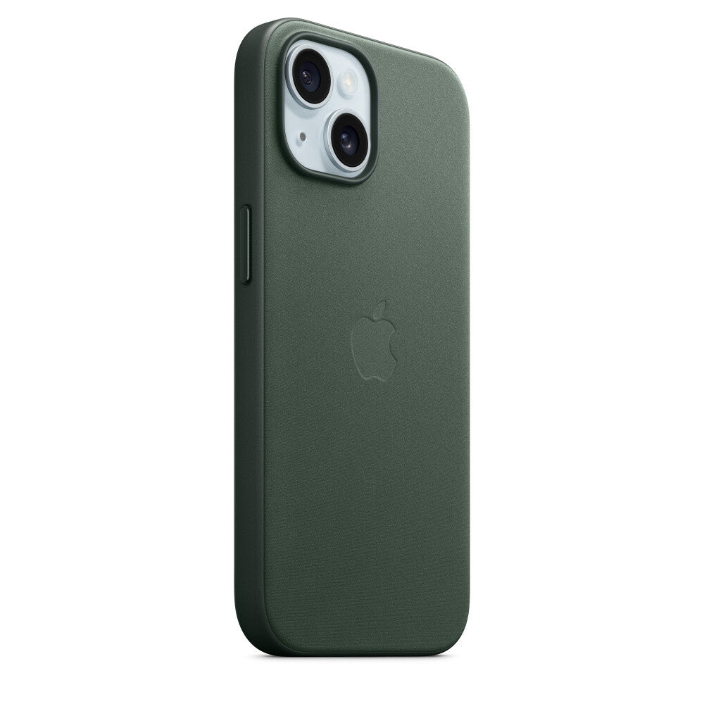 Apple MT3J3ZM/A - FineWoven Case with MagSafe for iPhone 15 in Evergreen