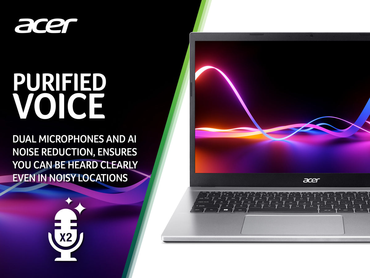 Acer Aspire 3 A315-44P Laptop - 39.6 cm (15.6") - AMD Ryzen 5 5500U - 8 GB DDR4-SDRAM - 512 GB SSD - Wi-Fi 6 - Windows 11 Home - Silver