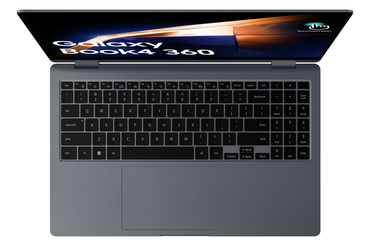 Samsung Galaxy Book4 360 Hybrid (2-in-1) - 39.6 cm (15.6&quot;) - Touchscreen - Intel Core 5 120U - 16 GB LPDDR5x-SDRAM - 256 GB SSD - Wi-Fi 6E - Windows 11 Pro - Grey