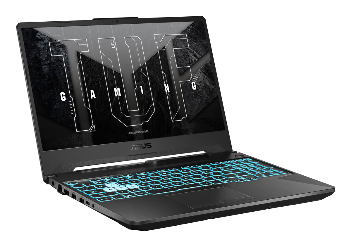 ASUS TUF Gaming F15 Laptop - 39.6 cm (15.6&quot;) - Intel® Core™ i5-11400H - 8 GB DDR4-SDRAM - 512 GB SSD - NVIDIA GeForce RTX 3050 Ti - Wi-Fi 6 - Windows 11 Home - Black