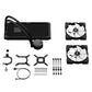 Fractal Design Lumen S28 V2 RGB - All-in-one Liquid  Processor Cooler in Black - 280mm