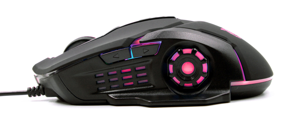 Varr Gaming USB-A Wired Optical RGB Mouse - 2,400 DPI