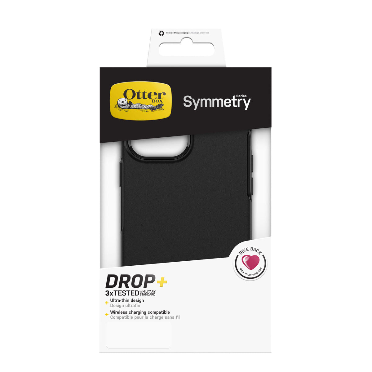 OtterBox Symmetry Series for iPhone 13 Pro Max in Black