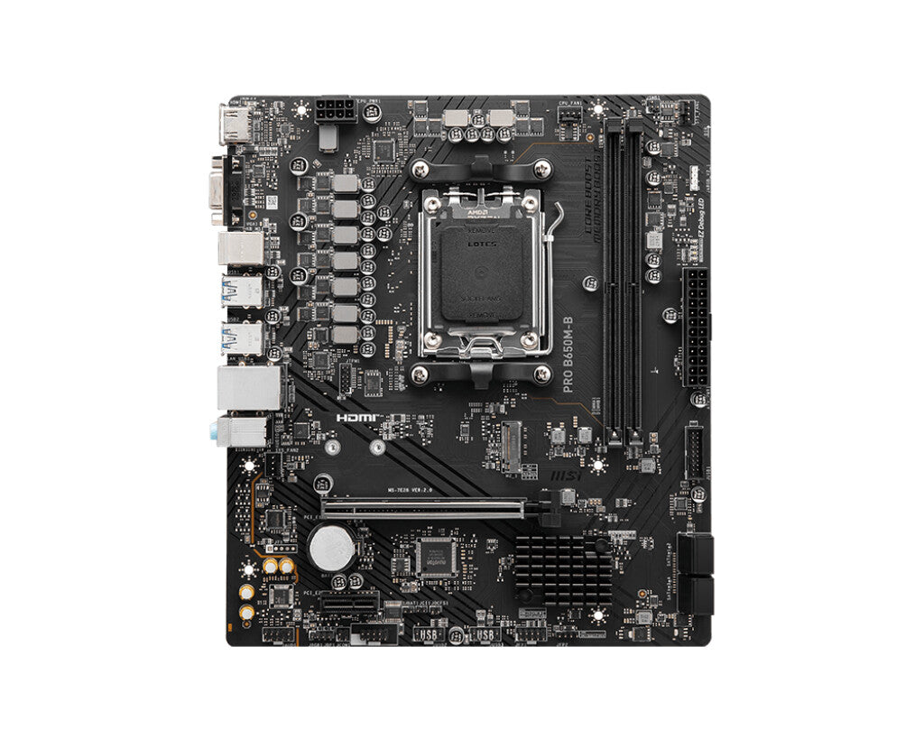MSI PRO B650M-B micro ATX motherboard - AMD B650 Socket AM5