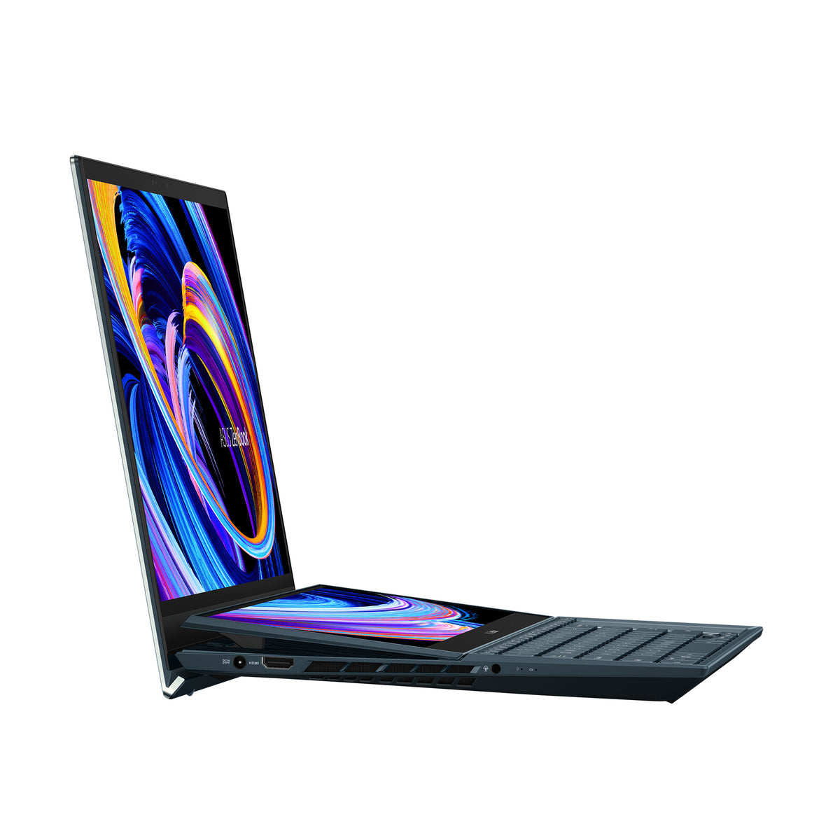 ASUS Zenbook Pro Duo 15 OLED Laptop - 39.6 cm (15.6") - Touchscreen - Intel® Core™ i9-11900H - 32 GB DDR4-SDRAM - 1 TB SSD - NVIDIA GeForce RTX 3060 - Wi-Fi 6 - Windows 11 Pro - Blue