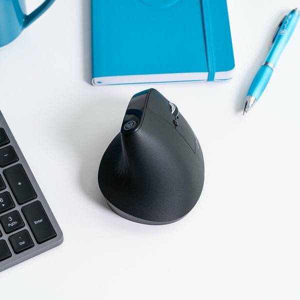 JLab JBUDS ERGONOMIC - RF Wireless + Bluetooth Mouse in Black - 2,400 DPI